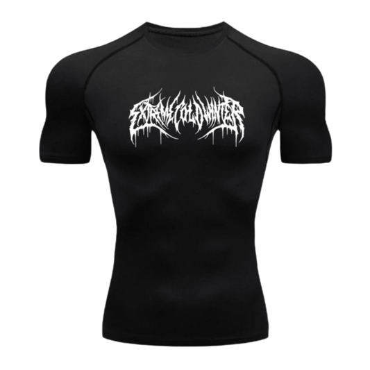 Scribble compression t-shirt