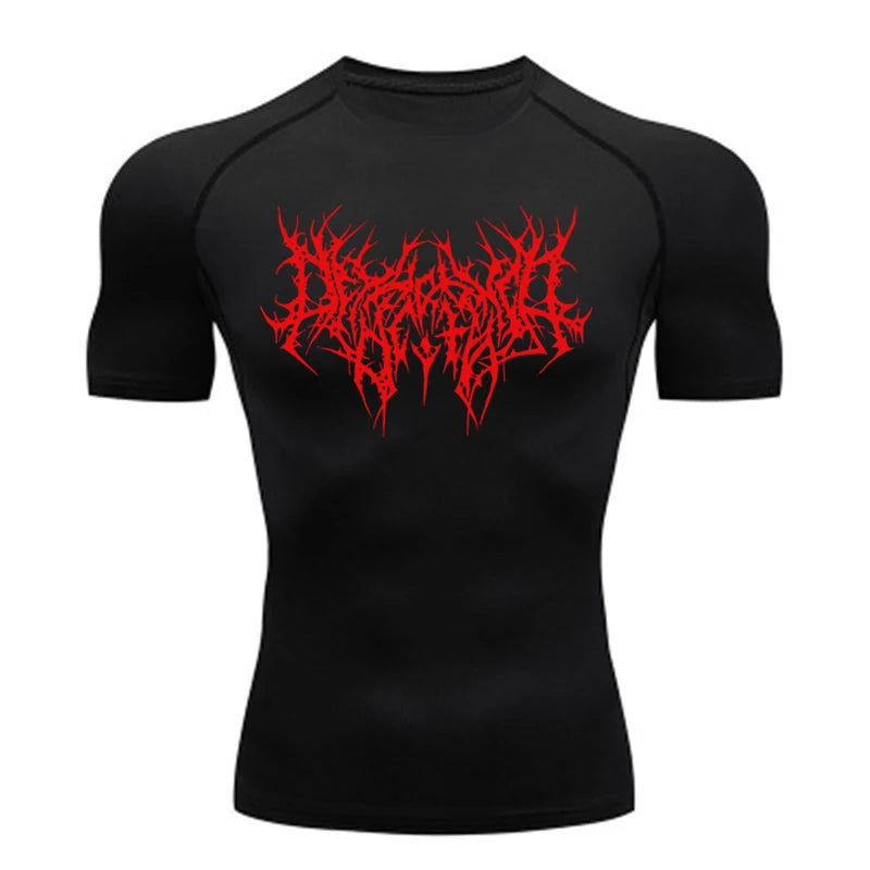 Black Thorn Compression t-shirt