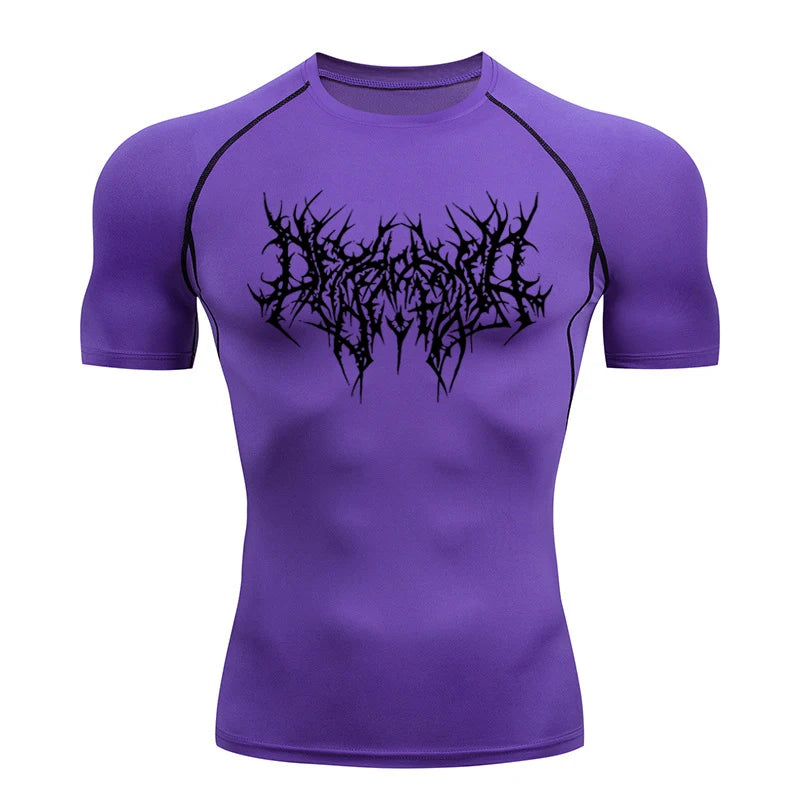 Black Thorn Compression t-shirt