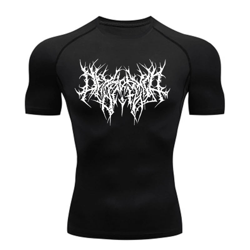 Black Thorn Compression t-shirt